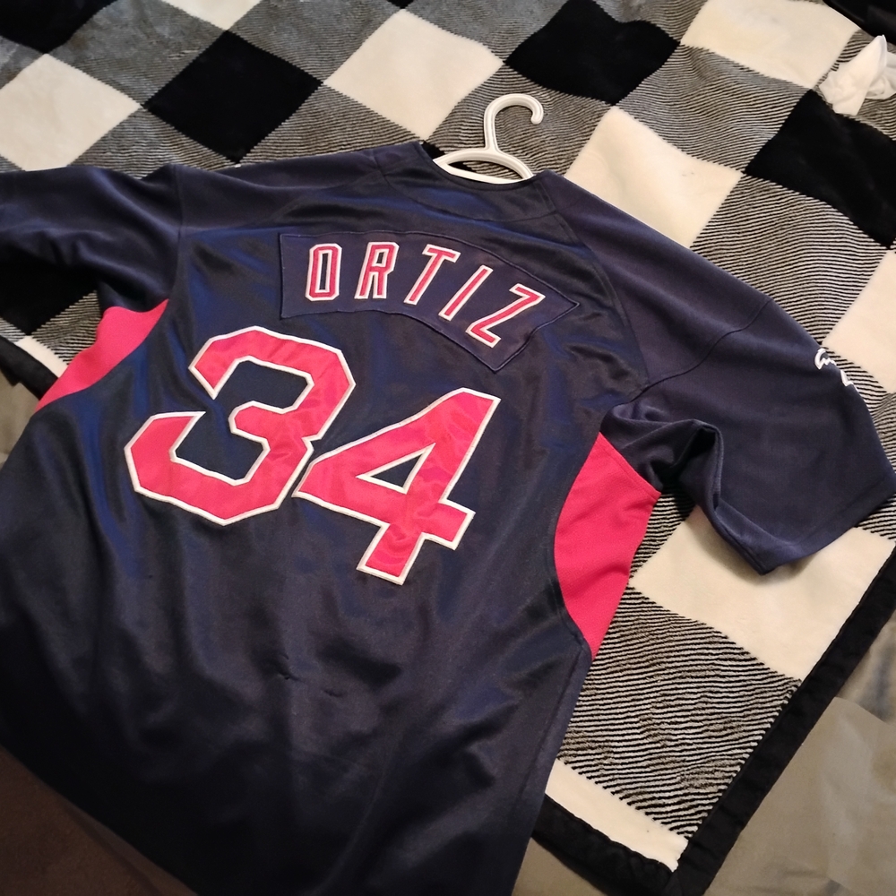 Kids Navy and Pink Sports Jersey